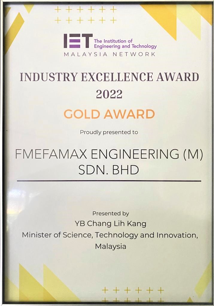IET AWARD CERTICATE 2022